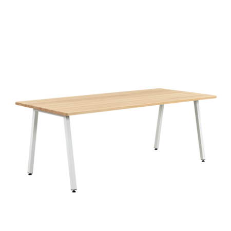 MK Table White | Oak