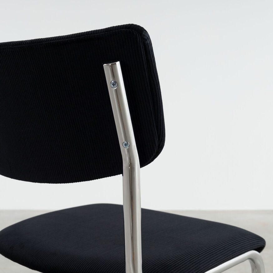 De Purmer design buisframe eetkamerstoel Dykmeyer De Purmer design buisframe eetkamerstoel