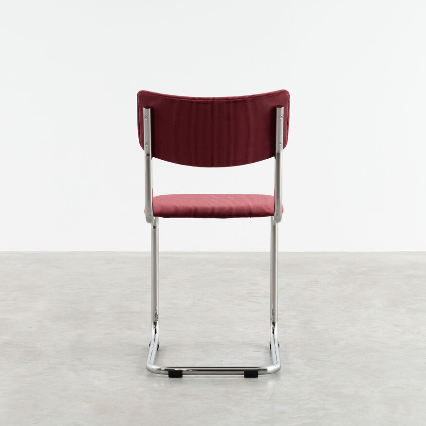 De Purmer design buisframe eetkamerstoel Dykmeyer De Purmer design buisframe eetkamerstoel