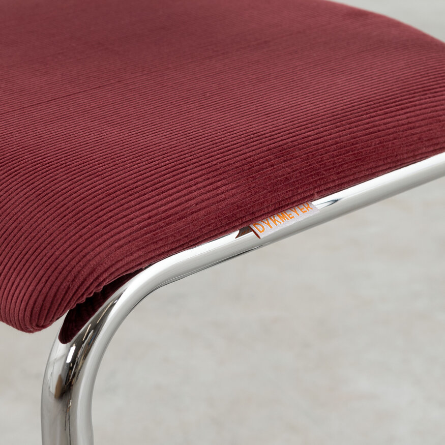 De Purmer design tubular frame Dining chair Dykmeyer De Purmer design tubular frame Dining chair