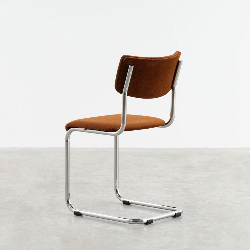 Dykmeyer De Purmer tubular frame Dining chair
