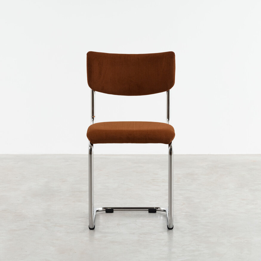 Dykmeyer De Purmer tubular frame Dining chair