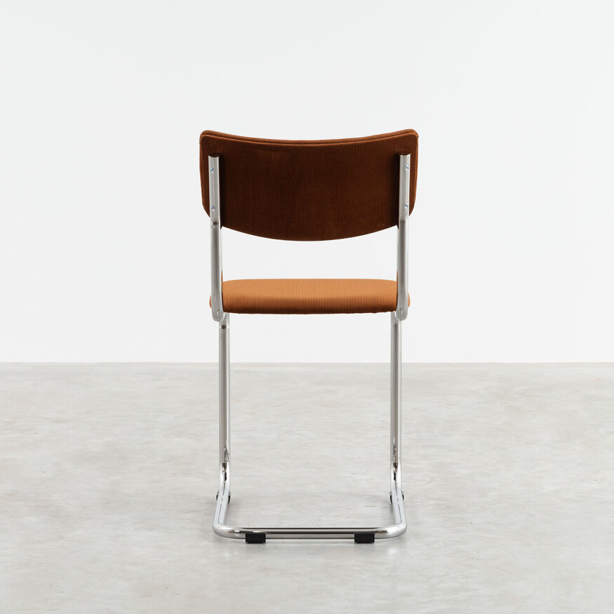 Dykmeyer De Purmer tubular frame Dining chair