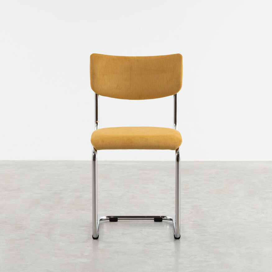 Dykmeyer De Purmer tubular frame Dining chair