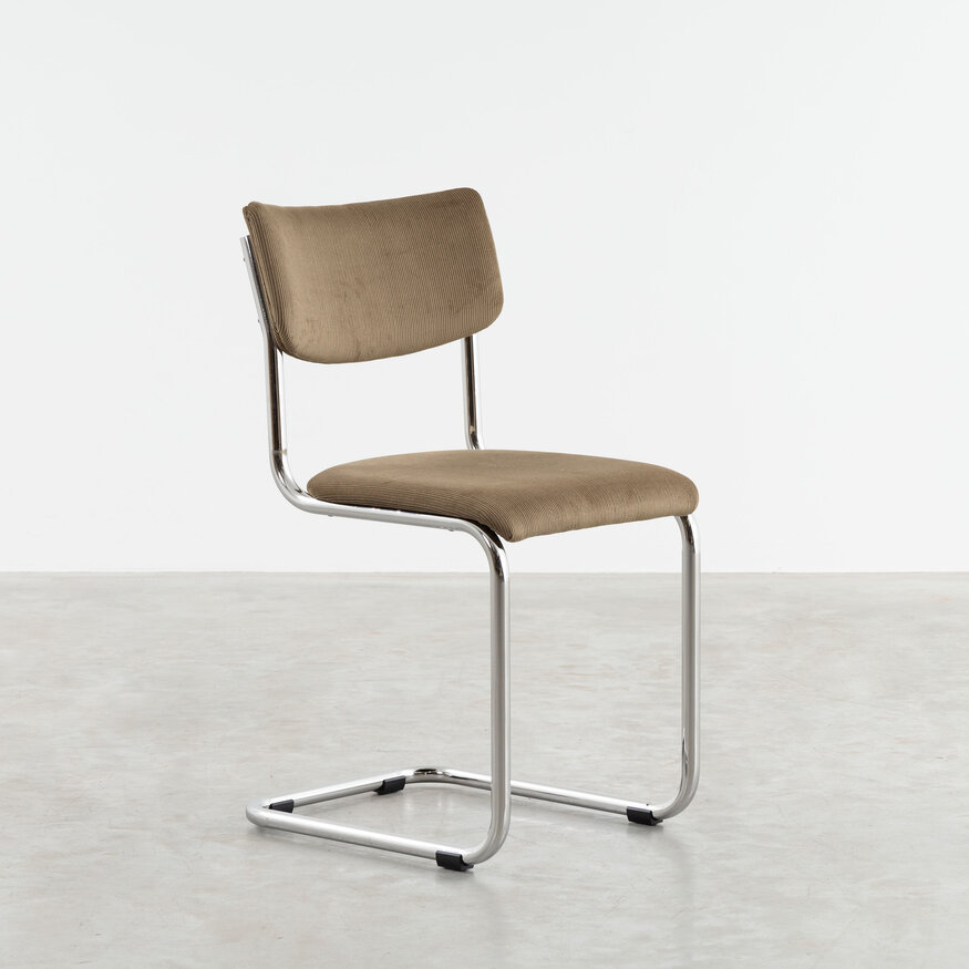 Dykmeyer De Purmer tubular frame Dining chair
