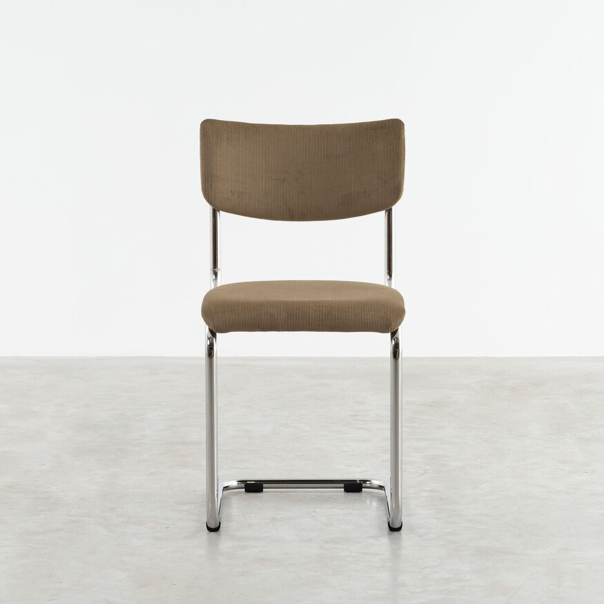 De Purmer design buisframe eetkamerstoel Dykmeyer De Purmer design buisframe eetkamerstoel