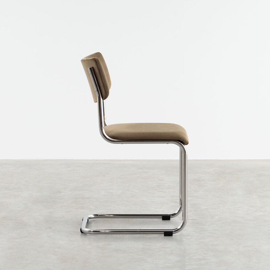 Dykmeyer De Purmer tubular frame Dining chair