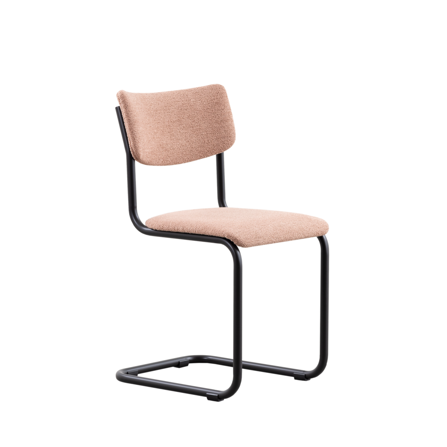 Dykmeyer De Purmer tubular frame Dining chair