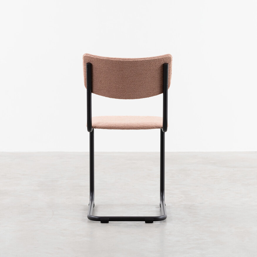 Dykmeyer De Purmer tubular frame Dining chair