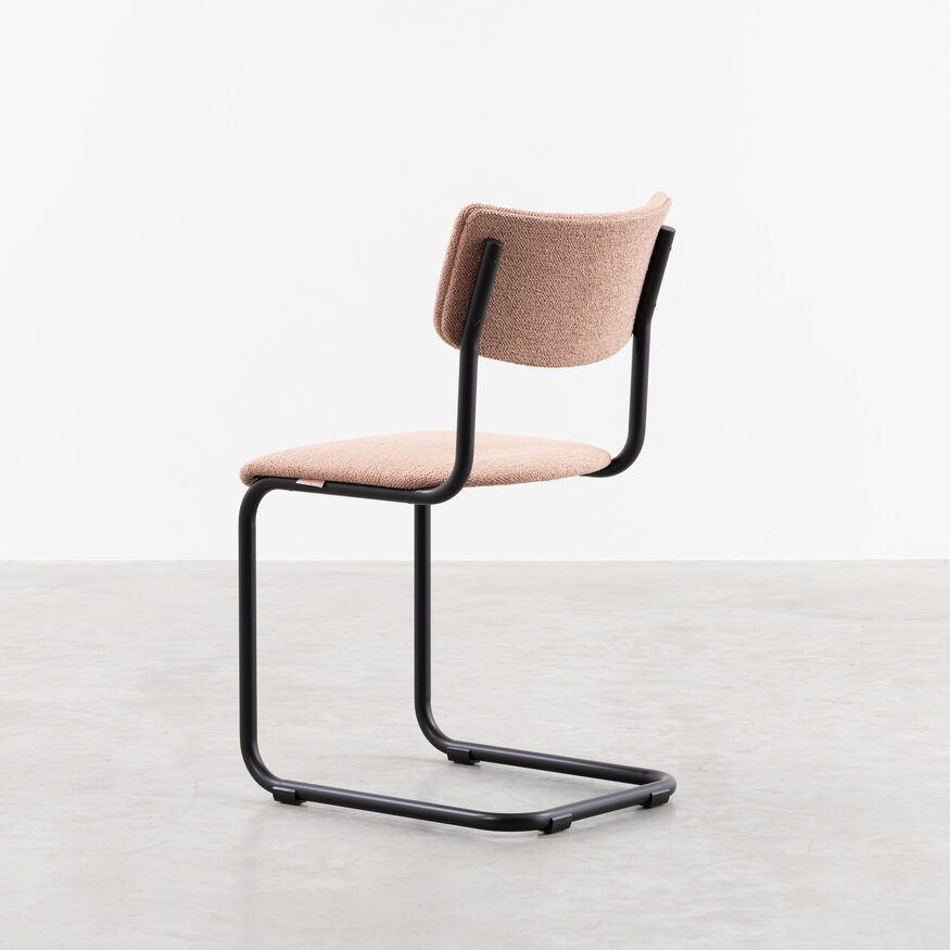 Dykmeyer De Purmer tubular frame Dining chair