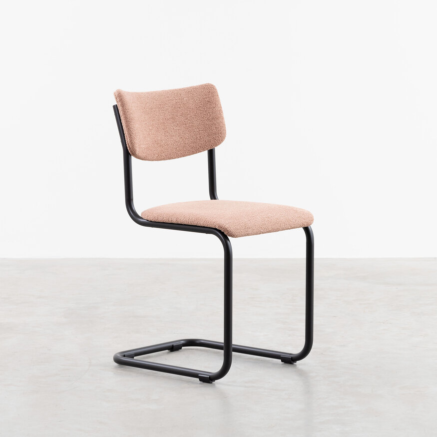 Dykmeyer De Purmer tubular frame Dining chair
