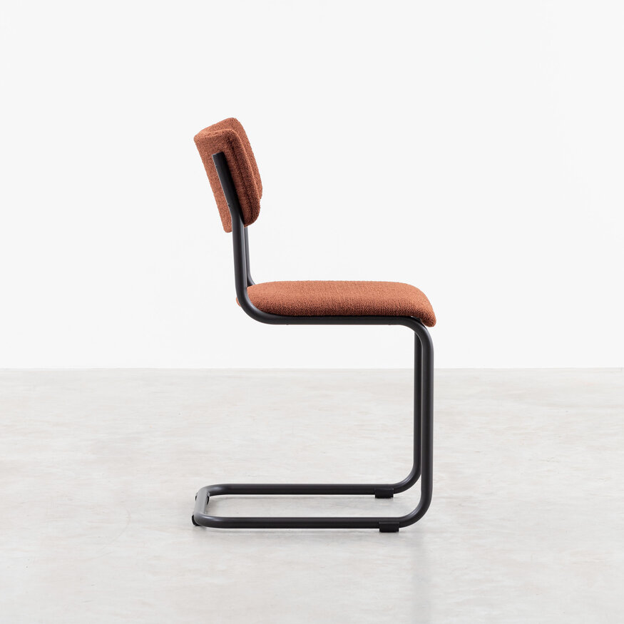 Dykmeyer De Purmer design buisframe eetkamerstoel