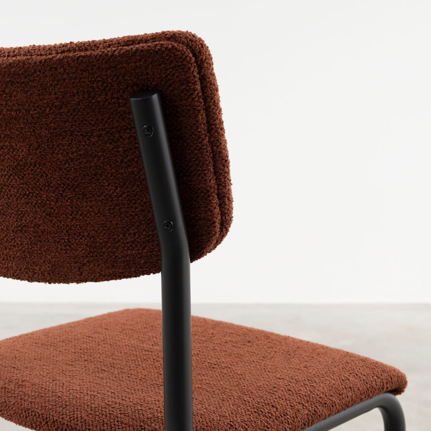 Dykmeyer De Purmer design buisframe eetkamerstoel