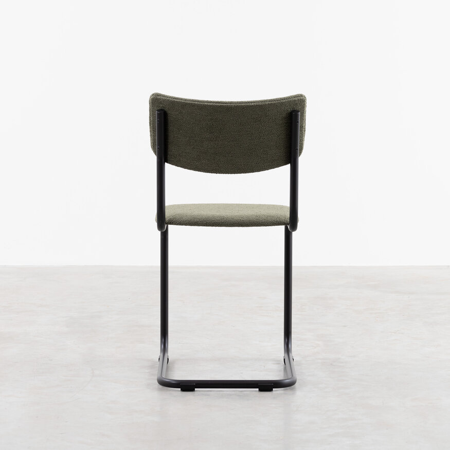 De Purmer design buisframe eetkamerstoel Dykmeyer De Purmer design buisframe eetkamerstoel