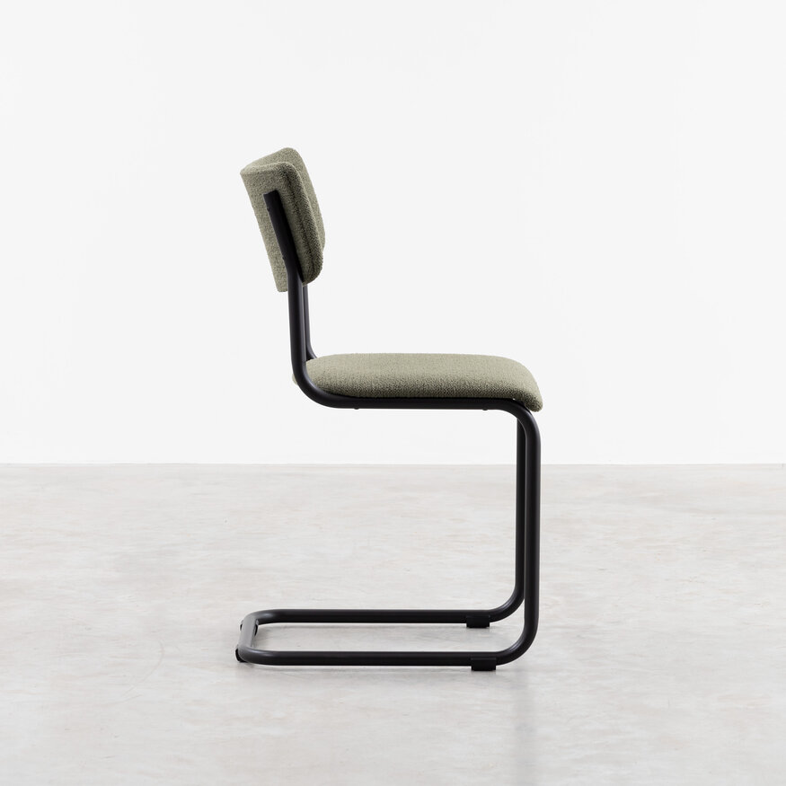 De Purmer design tubular frame Dining chair Dykmeyer De Purmer design tubular frame Dining chair