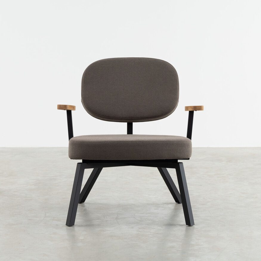Dykmeyer MK Design Fauteuil Met Eiken Armleggers