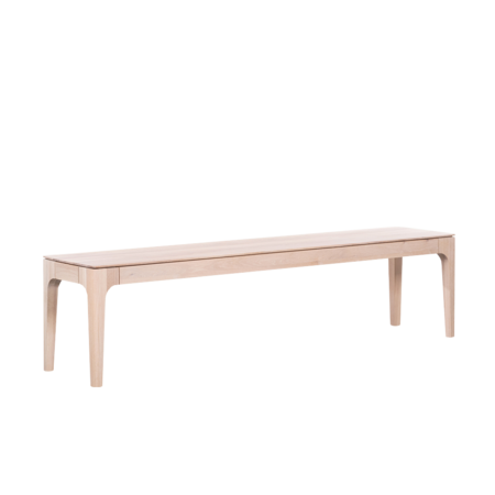 Rikke Dining Table Bench | Oak Whitewash
