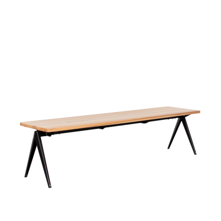 TD4 Table Bench Black | Beech