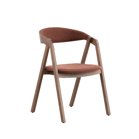 Edske Walnut Colored | Brick Red