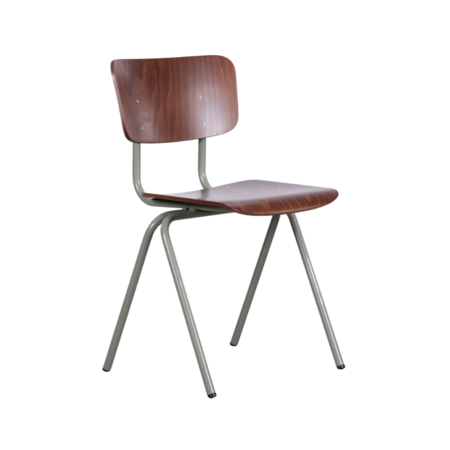 Buisert Chair Cement Grey | Red-Brown