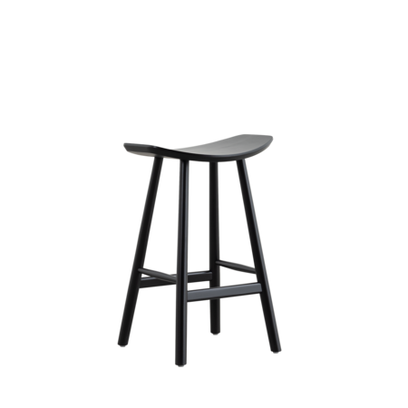 Silja Counter Barstool | Black