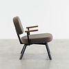 Dykmeyer MK Design Armchair With Walnut Armrests
