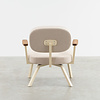 Dykmeyer MK Design Armchair With Walnut Armrests