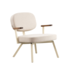 Dykmeyer MK Fauteuil Met Walnoot Armleuningen
