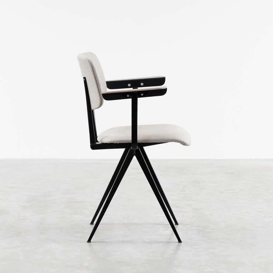 S16 Design Dining Chair with Armrests Galvanitas Compass Collection S16 Design Dining Chair with Armrests