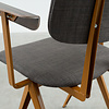 Galvanitas Compass Collection  S16 Design Dining Chair with Armrests