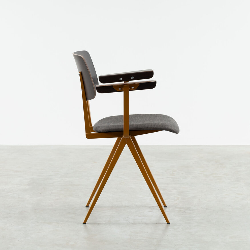 S16 Design Dining Chair with Armrests Galvanitas Compass Collection S16 Design Dining Chair with Armrests