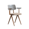 Galvanitas Compass Collection  S16 Dining Chair with Armrests