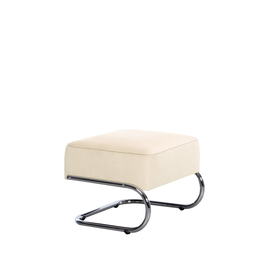 Dykmeyer Tubular Frame Footstool De Zwaan