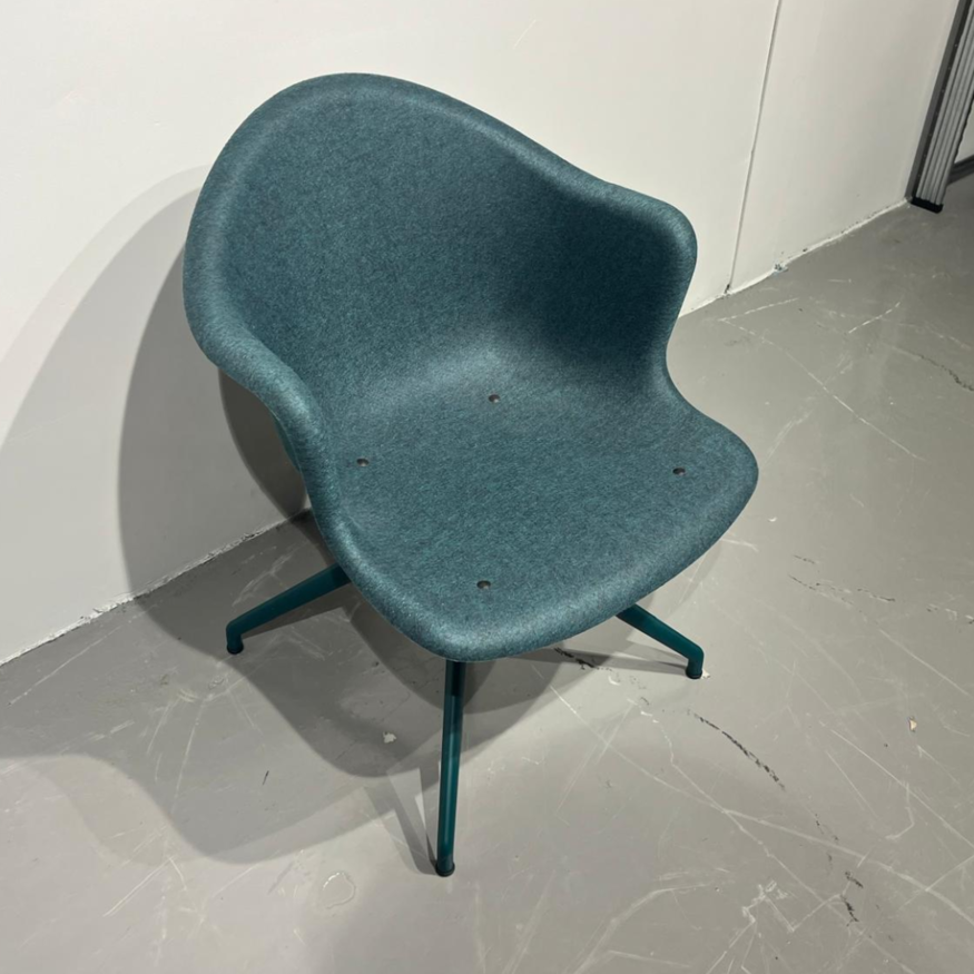 De Machinekamer Spettr Chair PET Felt Petrol
