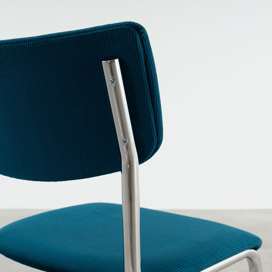 Dykmeyer De Purmer tubular frame Dining chair