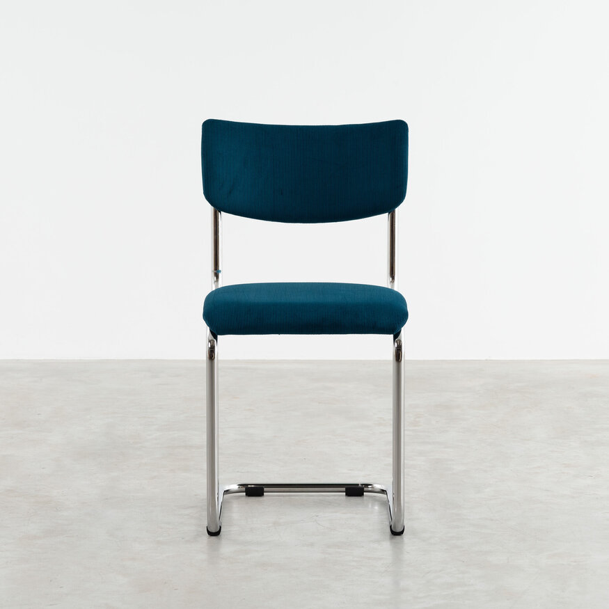 Dykmeyer De Purmer tubular frame Dining chair