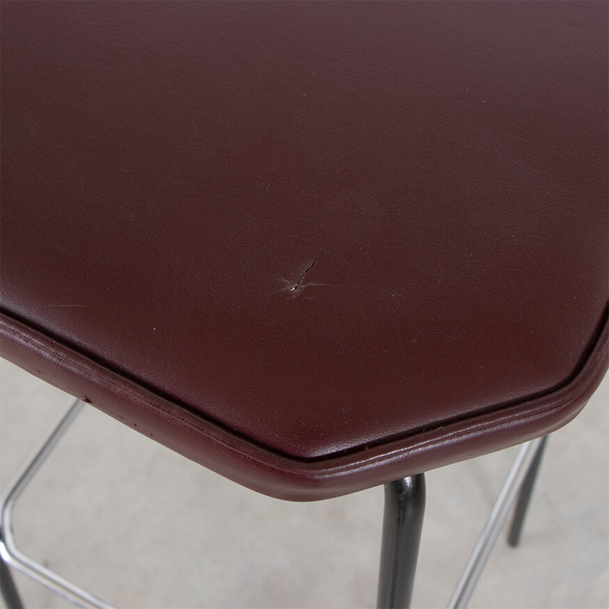 AP Originals Set of 4 Salomonson bar stools skai upholstered AP Originals