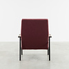 Spectrum design meubels Martin Visser SZ67 fauteuil donkerrood wol Spectrum