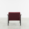 Spectrum design meubels Martin Visser SZ66 fauteuil donkerrood wol Spectrum