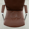 Kill International Preben Fabricius and Jorgen Kastholm desk chair leather Kill International