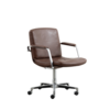 Kill International Preben Fabricius and Jorgen Kastholm desk chair leather Kill International