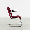 Gispen Gispen 413 ladies armchair early version 1930s dark red rib