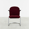 Gispen Gispen 413 ladies armchair early version 1930s dark red rib