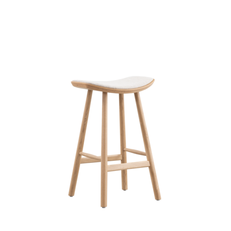 Silja Counter Barstool Oak | Beige Silja Counter Barstool Oak | Beige