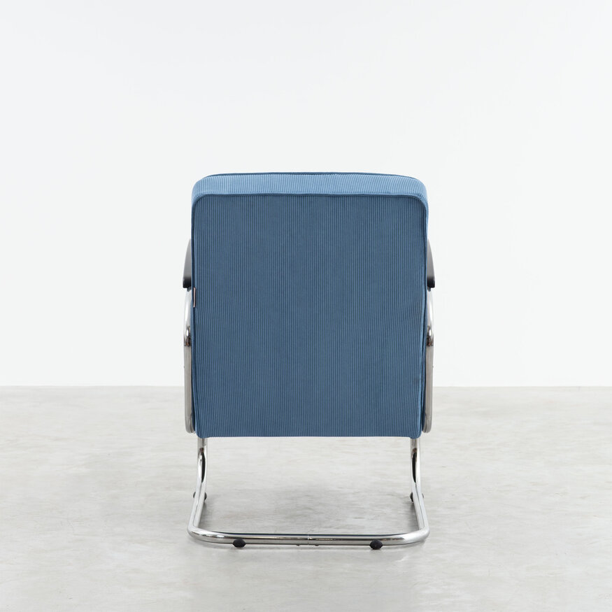 Dykmeyer De Zwaan Tubular Frame Armchair