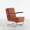 Dykmeyer De Zwaan Tubular Frame Armchair