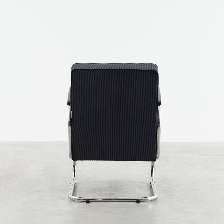Dykmeyer De Zwaan Tubular Frame Armchair