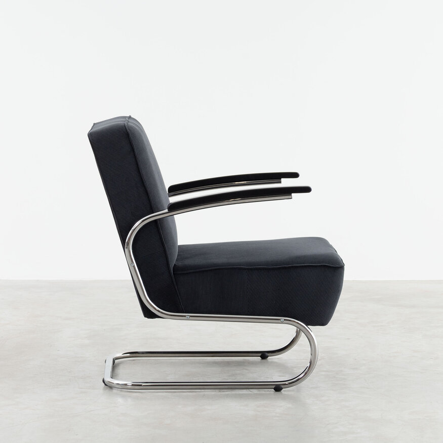 Dykmeyer De Zwaan Tubular Frame Armchair