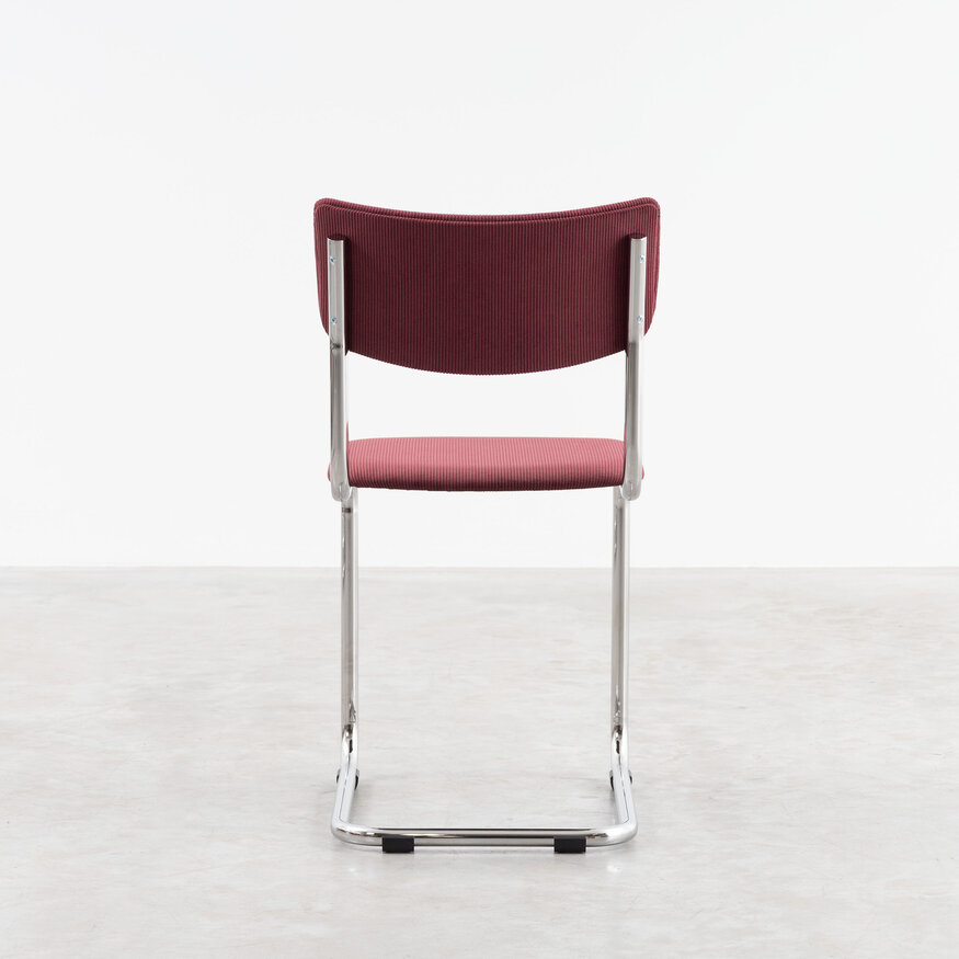 Dykmeyer De Purmer tubular frame Dining chair