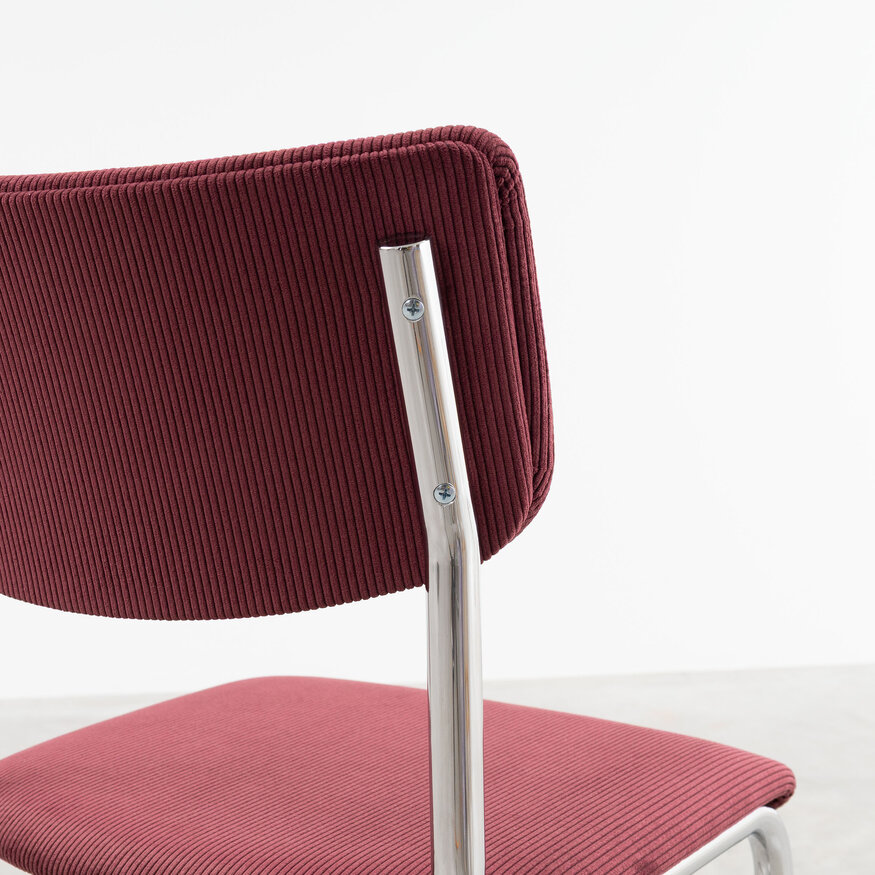 Dykmeyer De Purmer tubular frame Dining chair